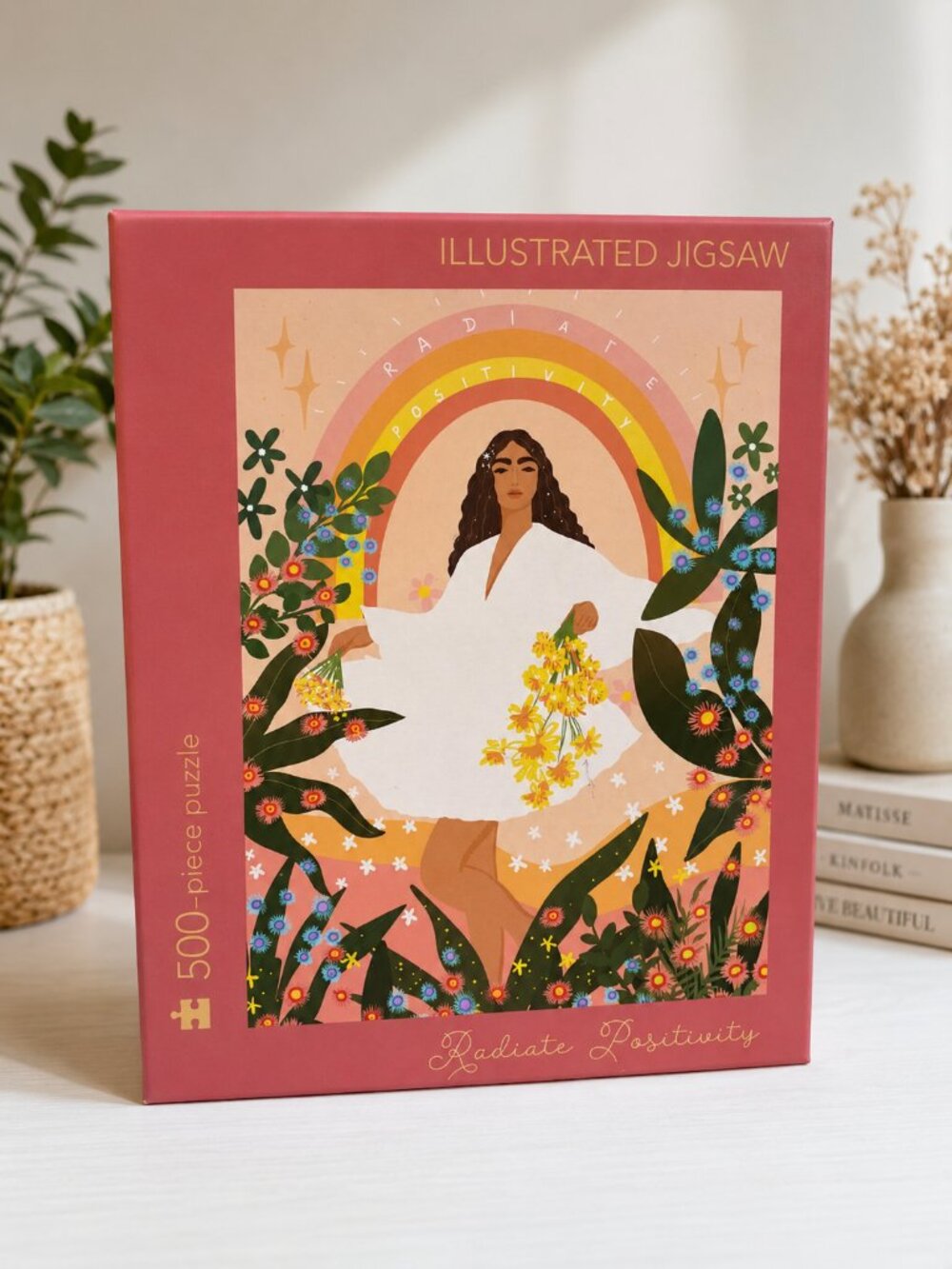 Hinkler Radiate Positivity 500 Piece Jigsaw Puzzle